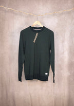 Maglia girocollo in cotone