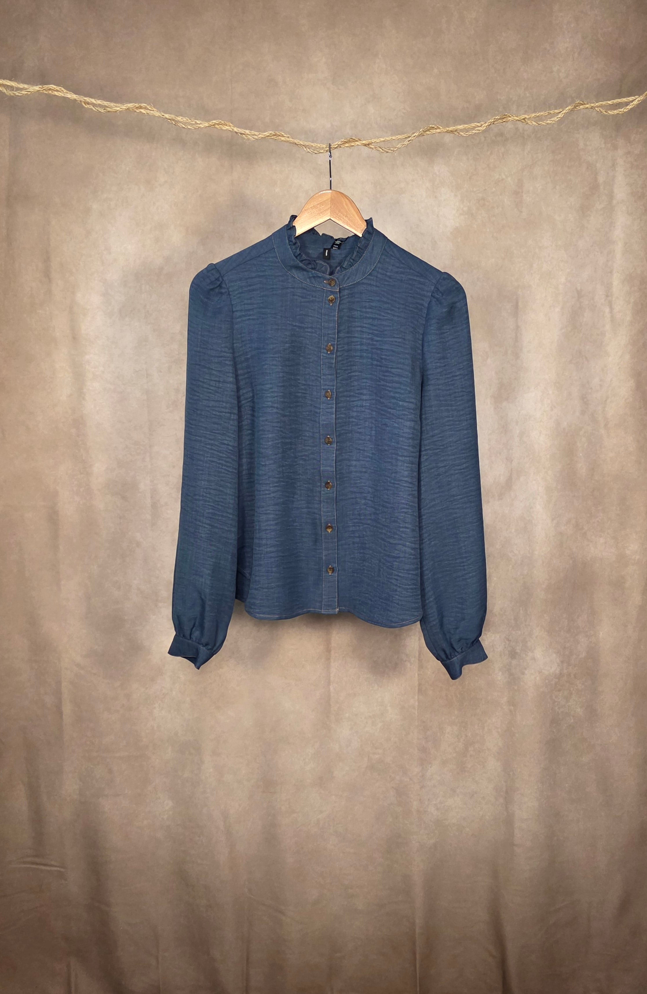 Camicia blu navy
