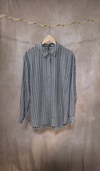 Camicia gessata a maniche lunghe