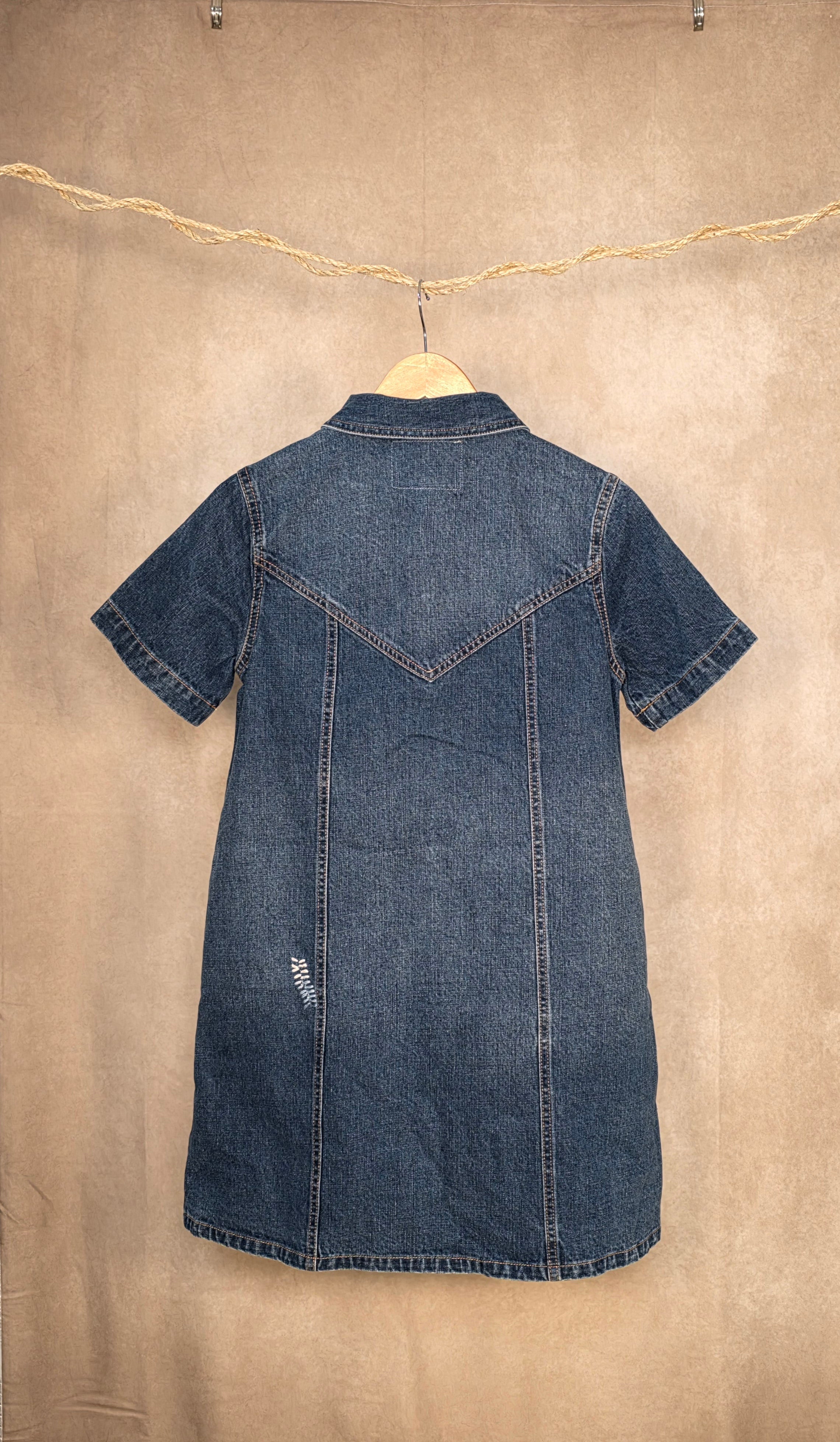 Chemisier A-line in denim