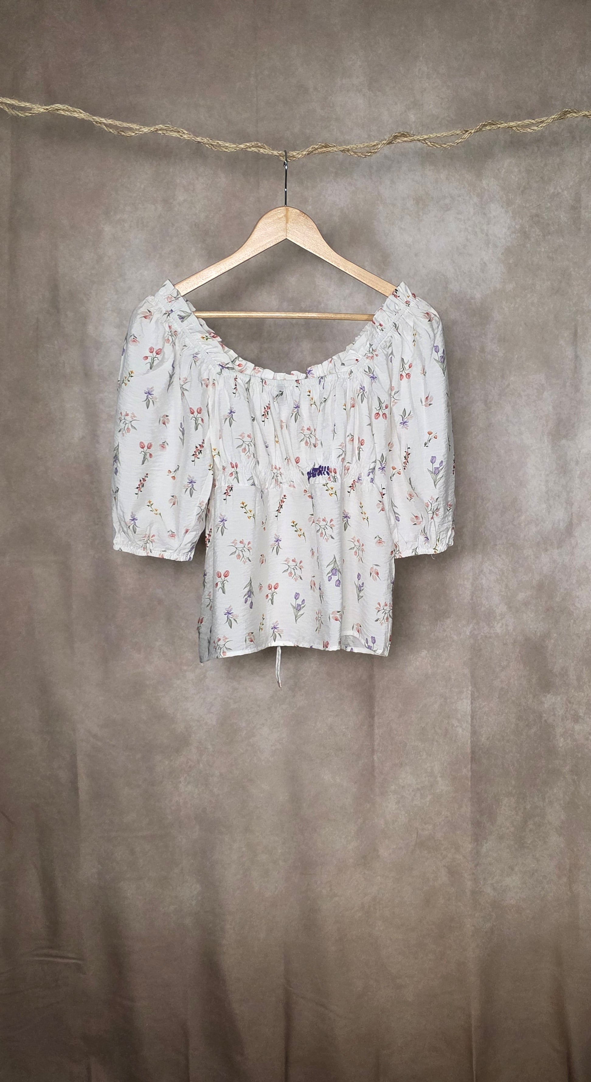 Camicia a fantasia floreale