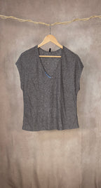 Top in Maglia Leggera Brillantinata